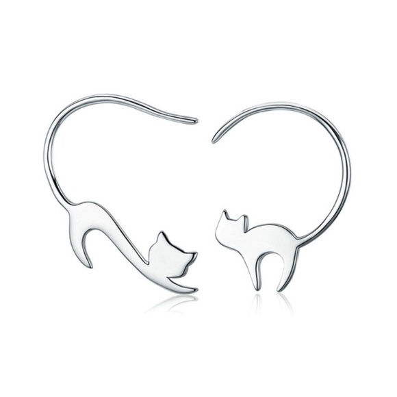 Jewelry - 🎁 Stretching Cats Earrings
